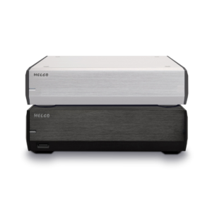 Melco | S10/2 Silver & Black| Network Switch + Linear PS